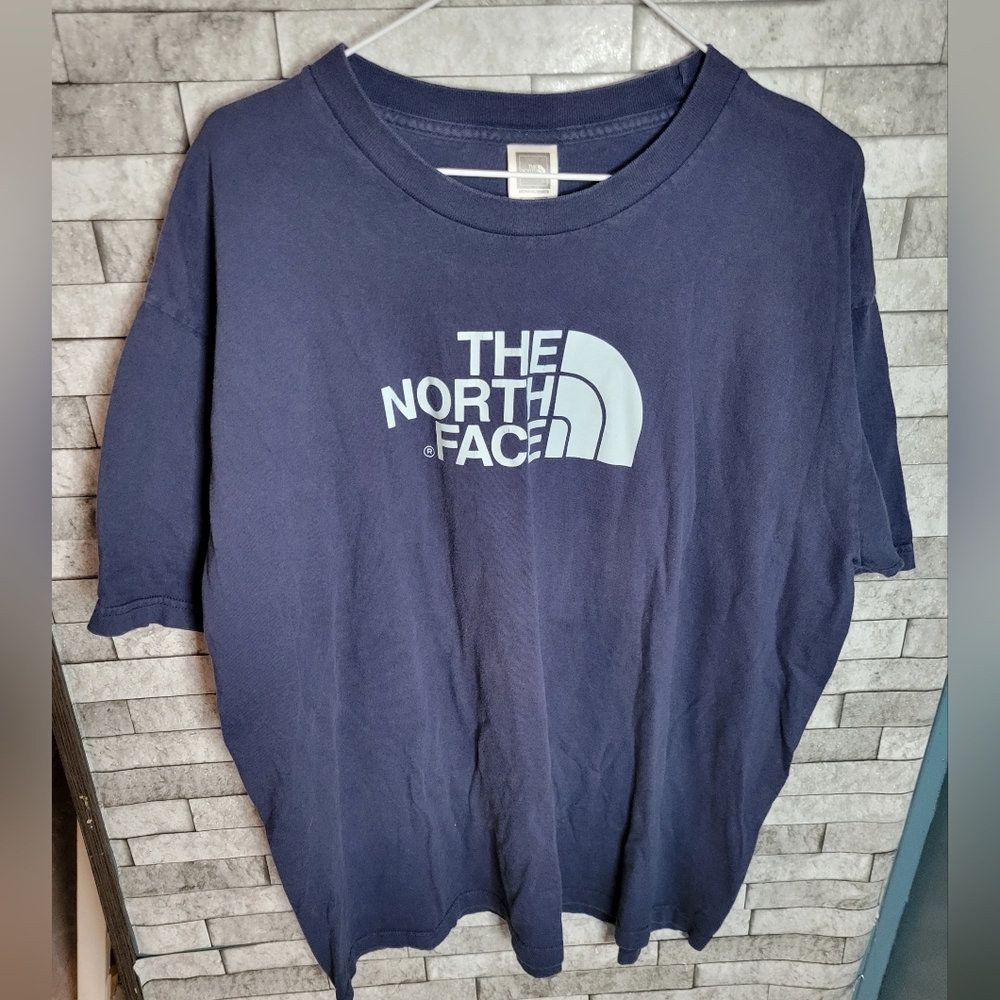 The North Face Men's Size XXL Blue Tshirt